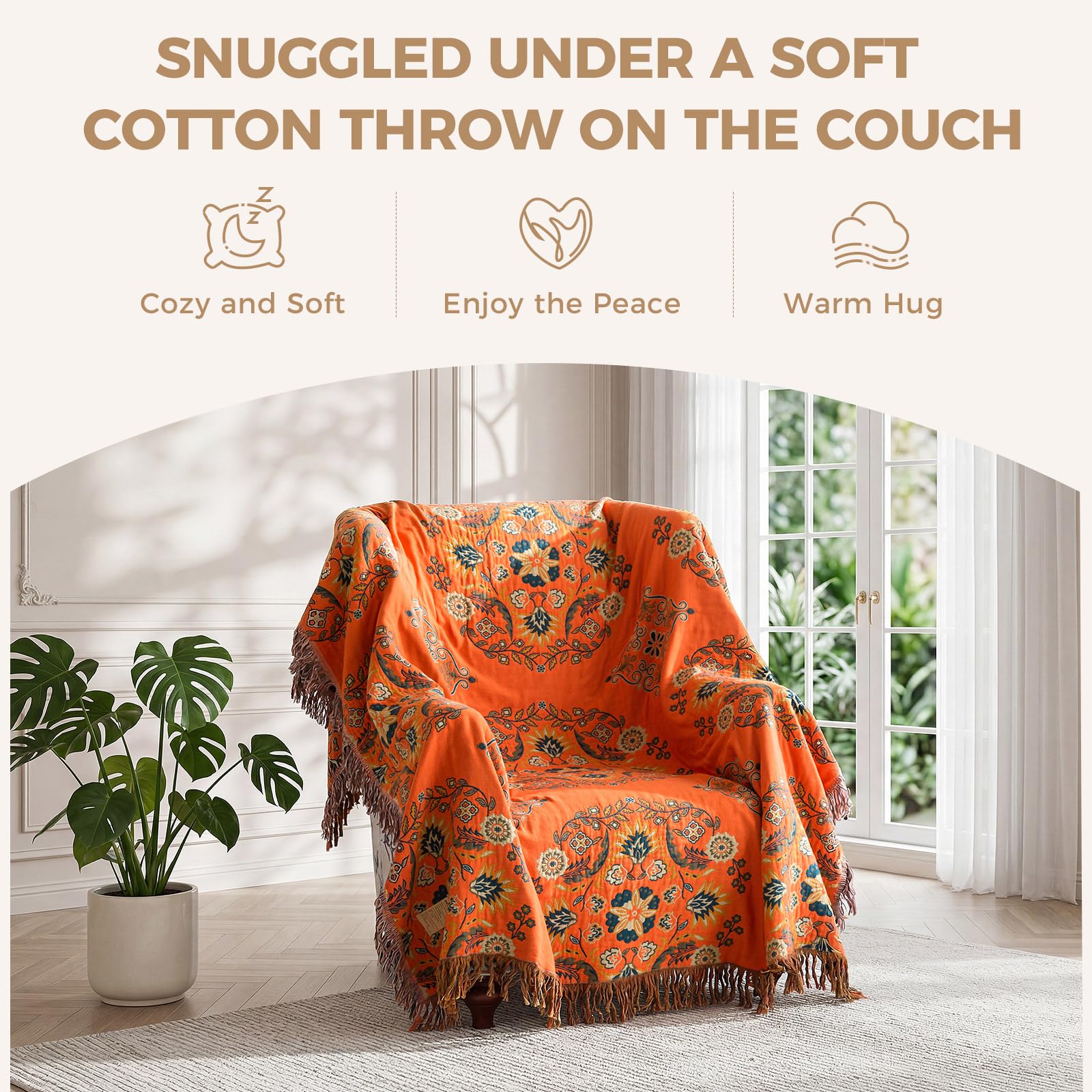 LUTBM reversible bohemian prints front and back for versatile styling