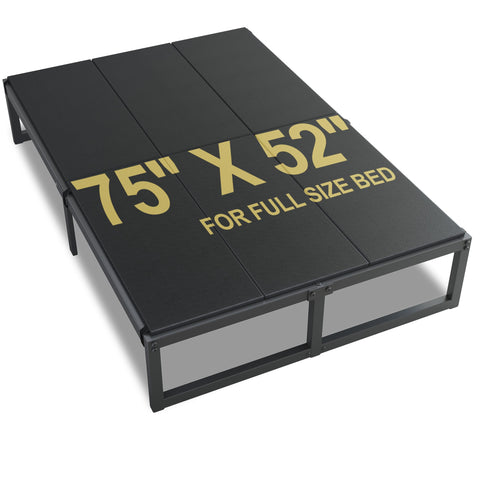Lutown-Teen bunkie board full provides stable support under the mattress for steady sleep