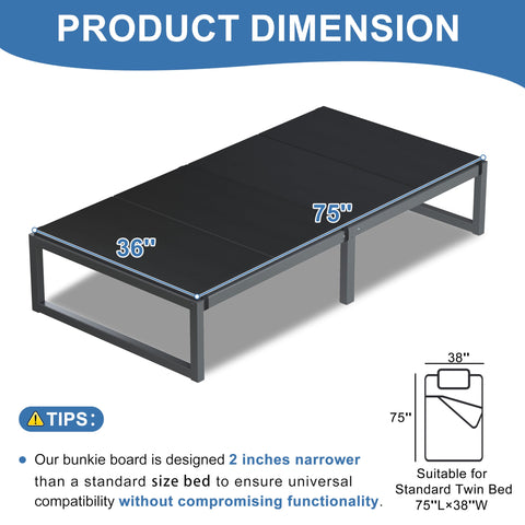 Lutown-Teen bunkie board twin image highlights effective noise reduction
