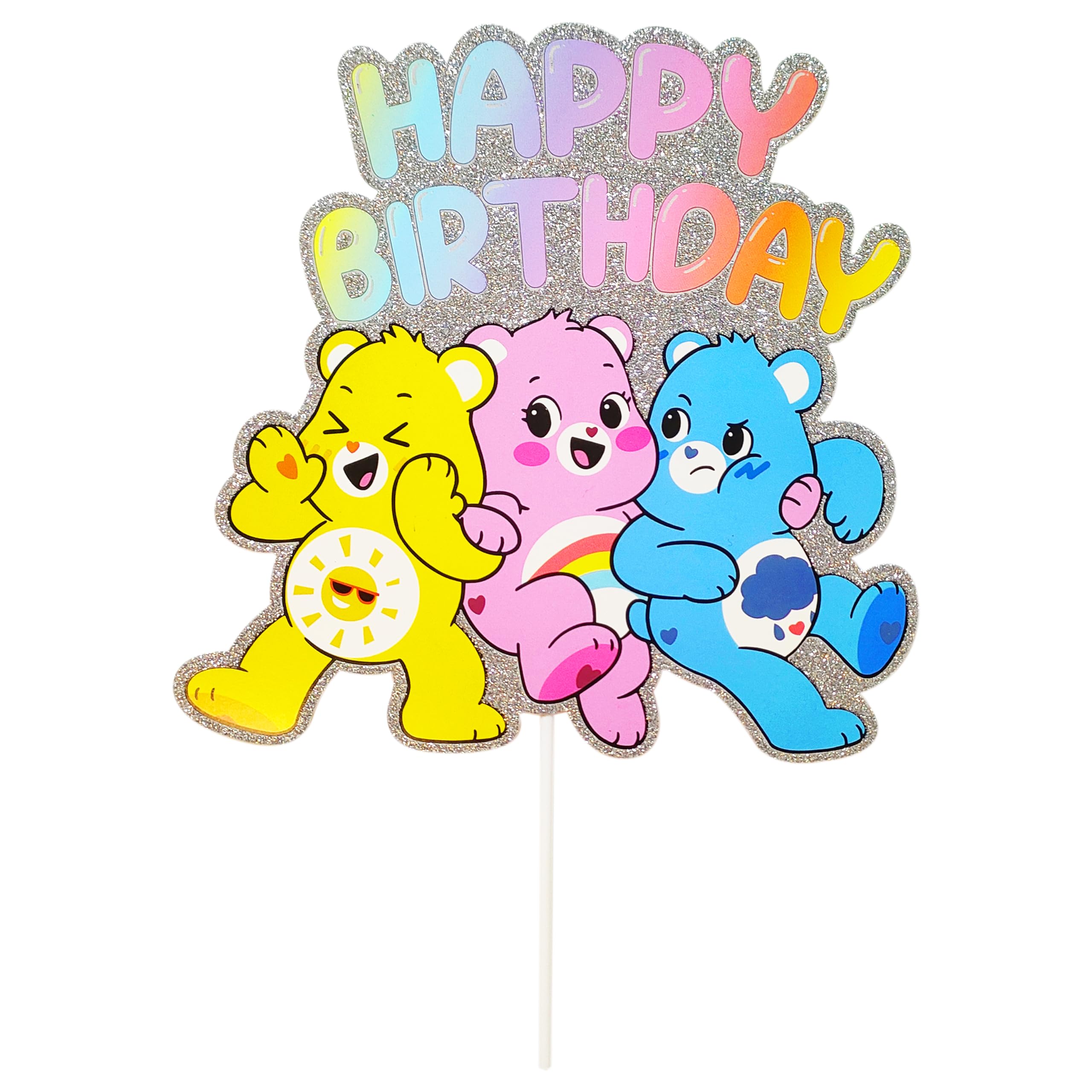 LUV HER Care Bears 58pc napkins simplify quick cleanup and color the table