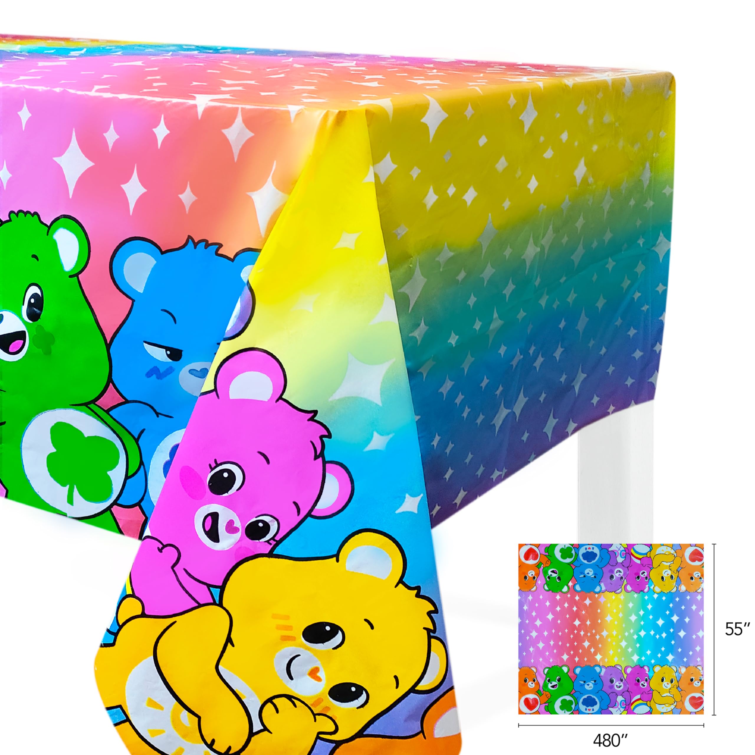 LUV HER packaging keeps CARE BEARS items clean and undamaged during transit