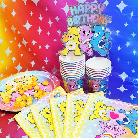 LUV HER Care Bears 58pc cups provide convenient beverage service