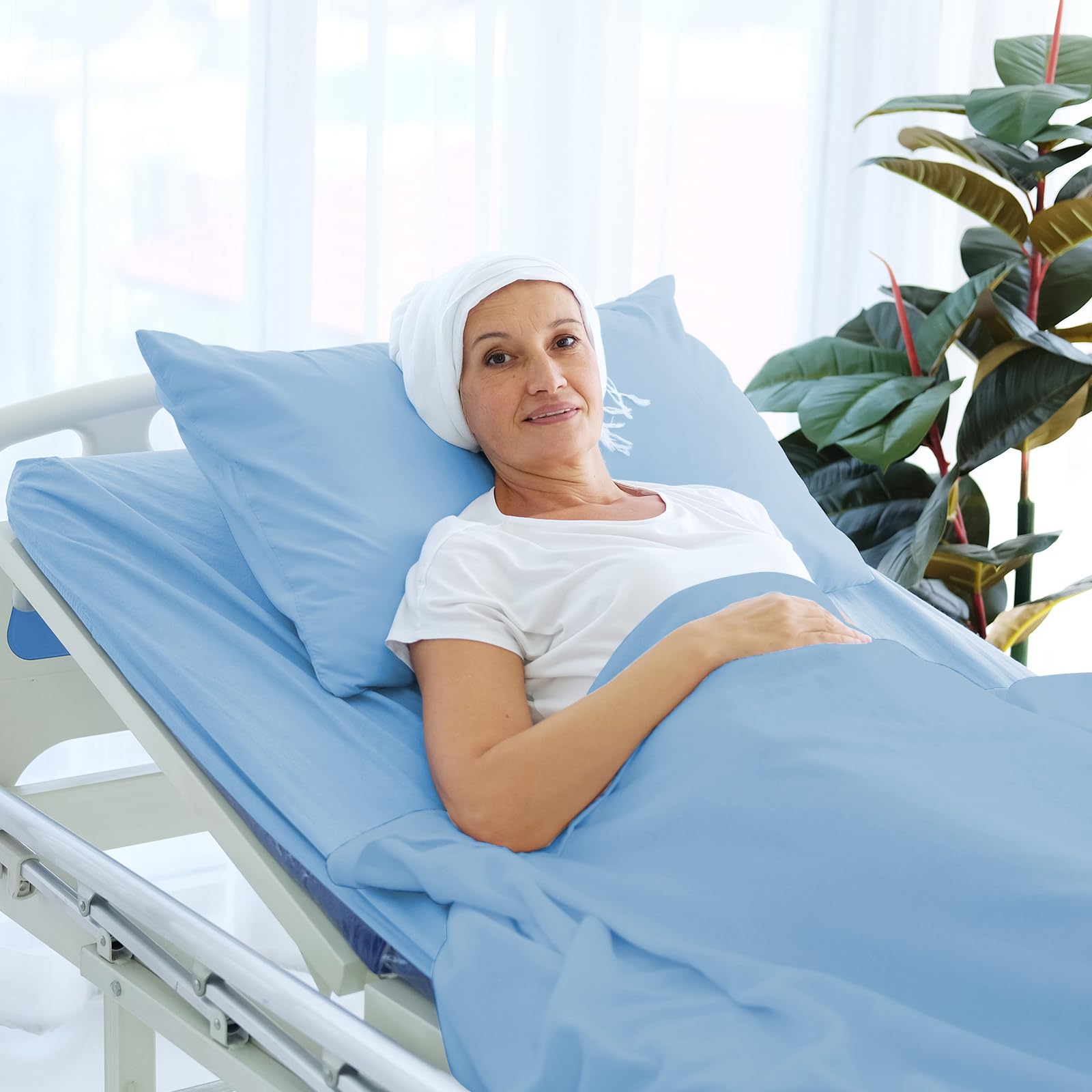 Luv4babe blue color sheets create a calm, clean look.