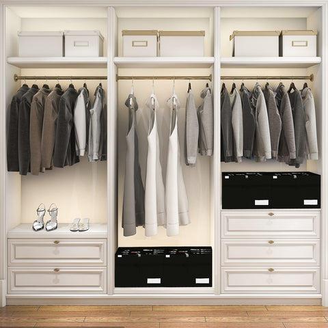 LUVHOMEE bottom-support 4mm hardboard raises shoes off the floor.