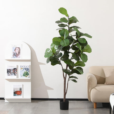 LUWENER realistic leaf texture enhances interior aesthetics