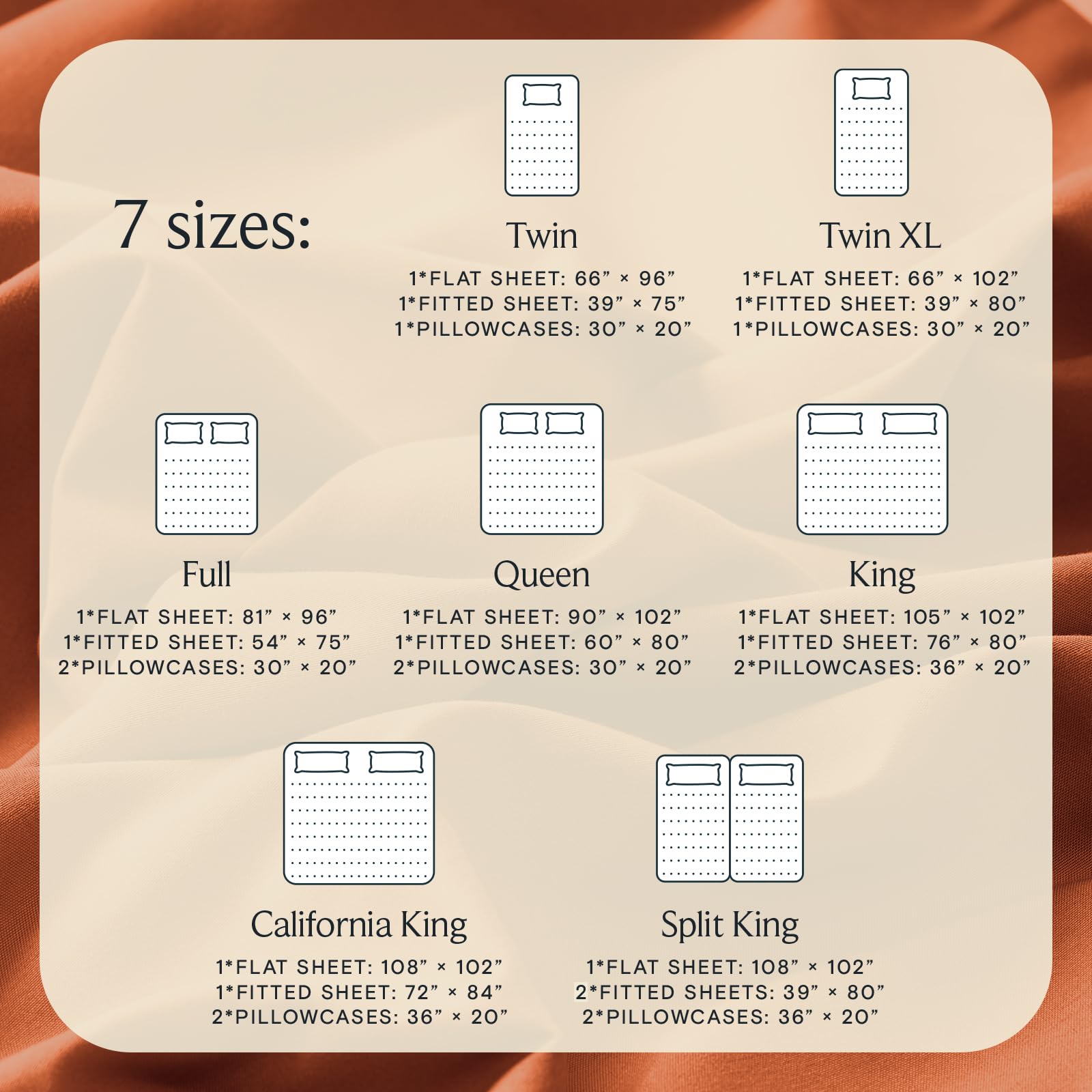 LuxClub deep pocket label demonstrates secure 18-inch pockets on queen sheets.