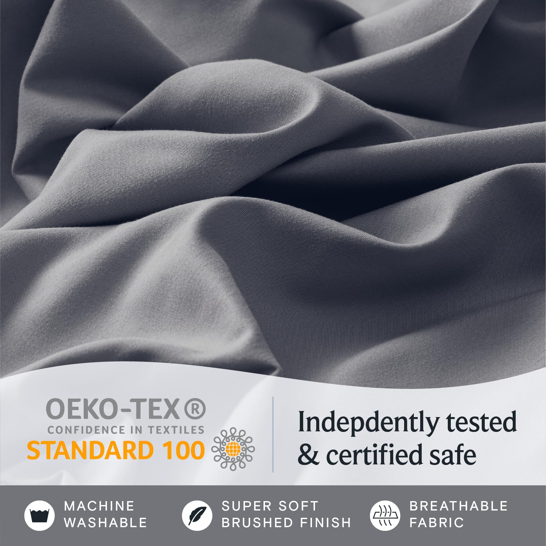 LuxClub 4pc queen sheets gift-ready, ideal for birthdays or housewarmings