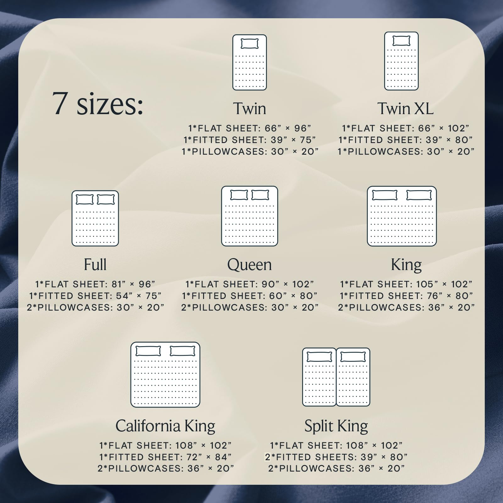 LuxClub 4pc queen sheets with 18-inch deep pockets on a thick mattress
