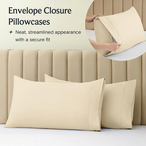 LuxClub anti-pill, fade-resistant sheets stay smooth longer