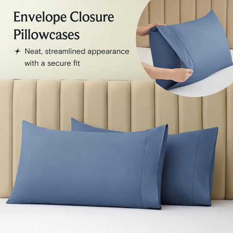 LuxClub bedding offers vibrant color options to personalize your bedroom effortlessly.
