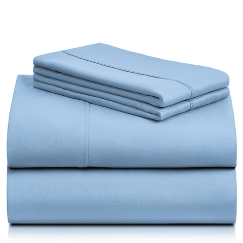 LuxClub gift-ready bedding set suggests a practical, thoughtful present.