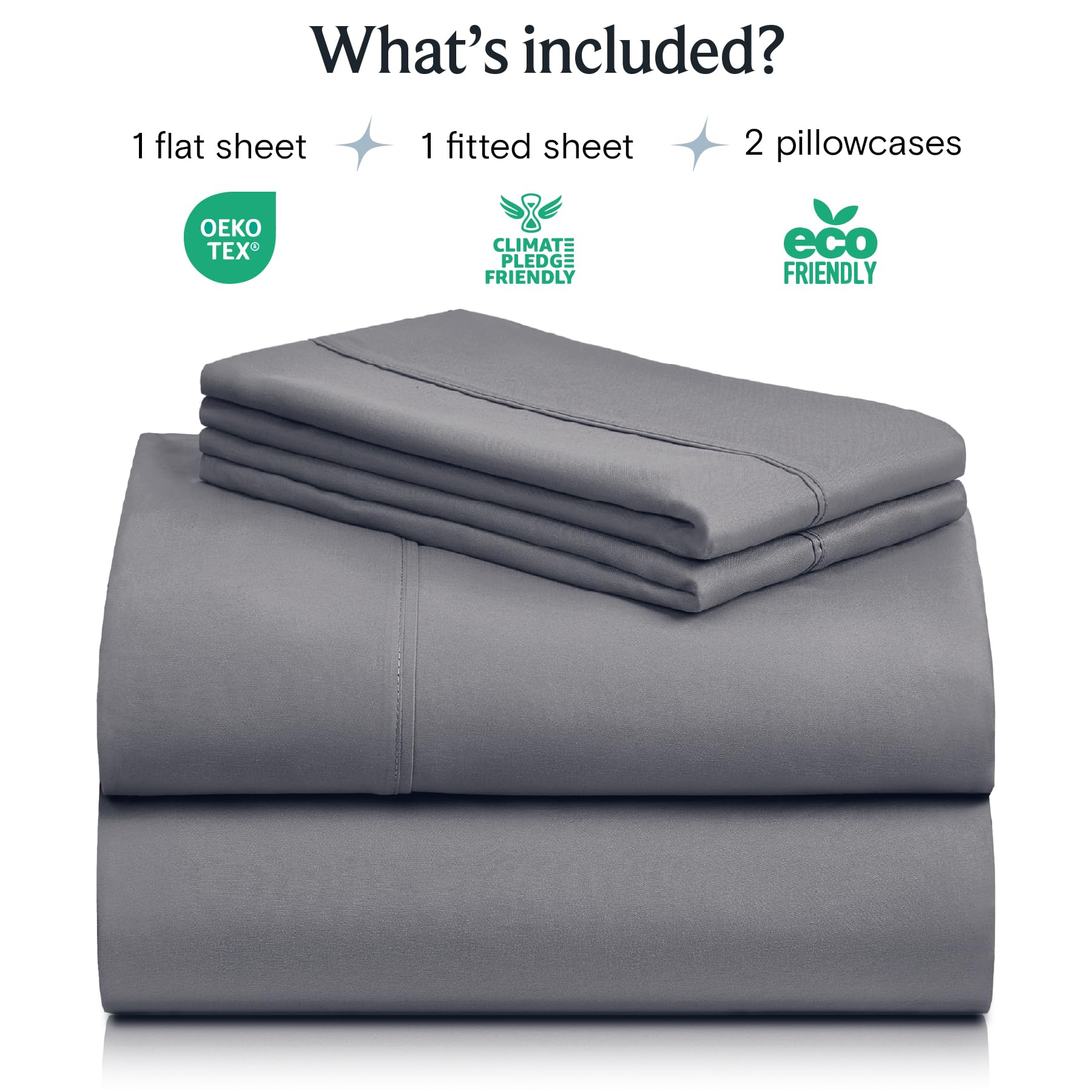 LuxClub queen fitted sheet deep pockets 18 inches fit memory foam mattresses