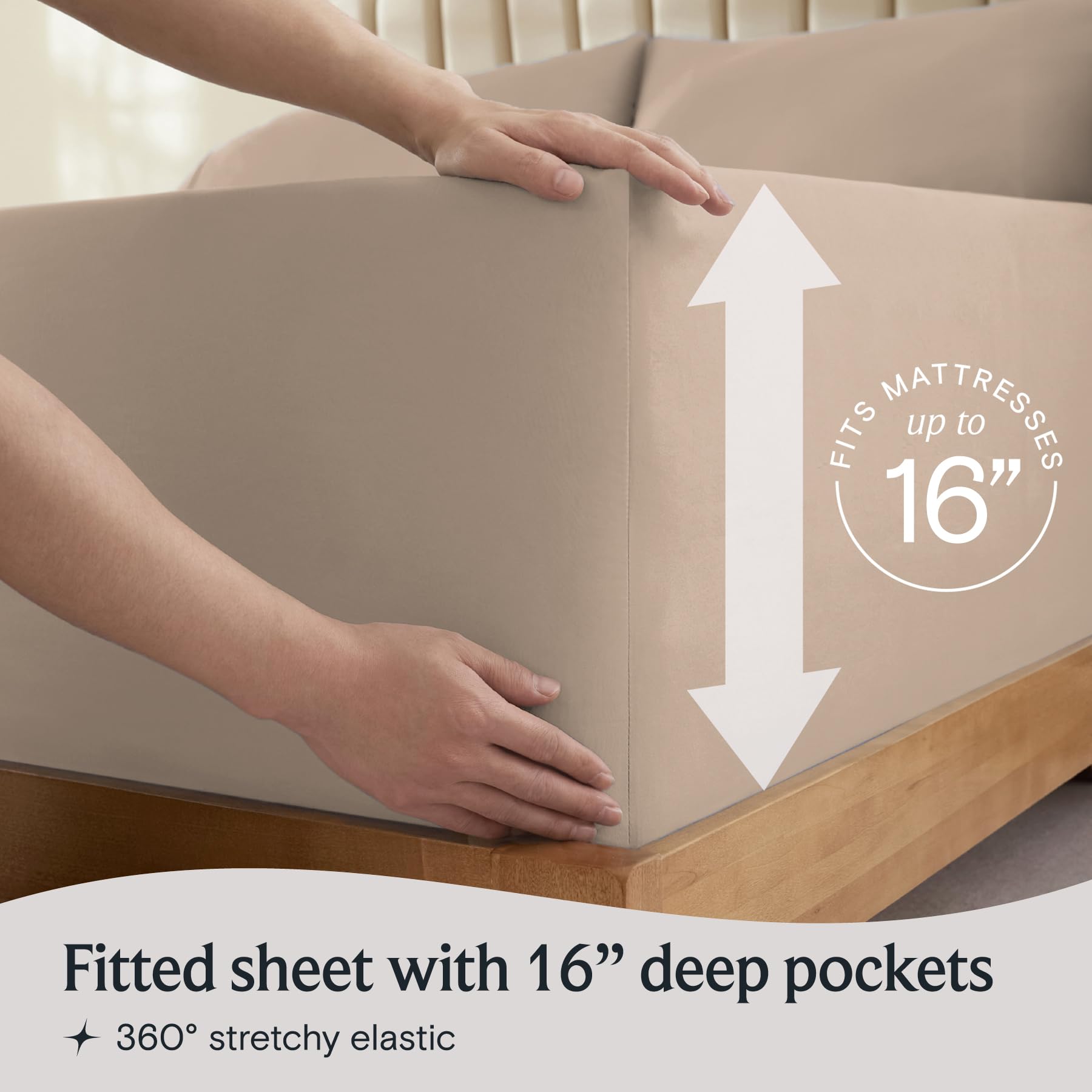 LuxClub microfiber close-up emphasizing breathability and softness