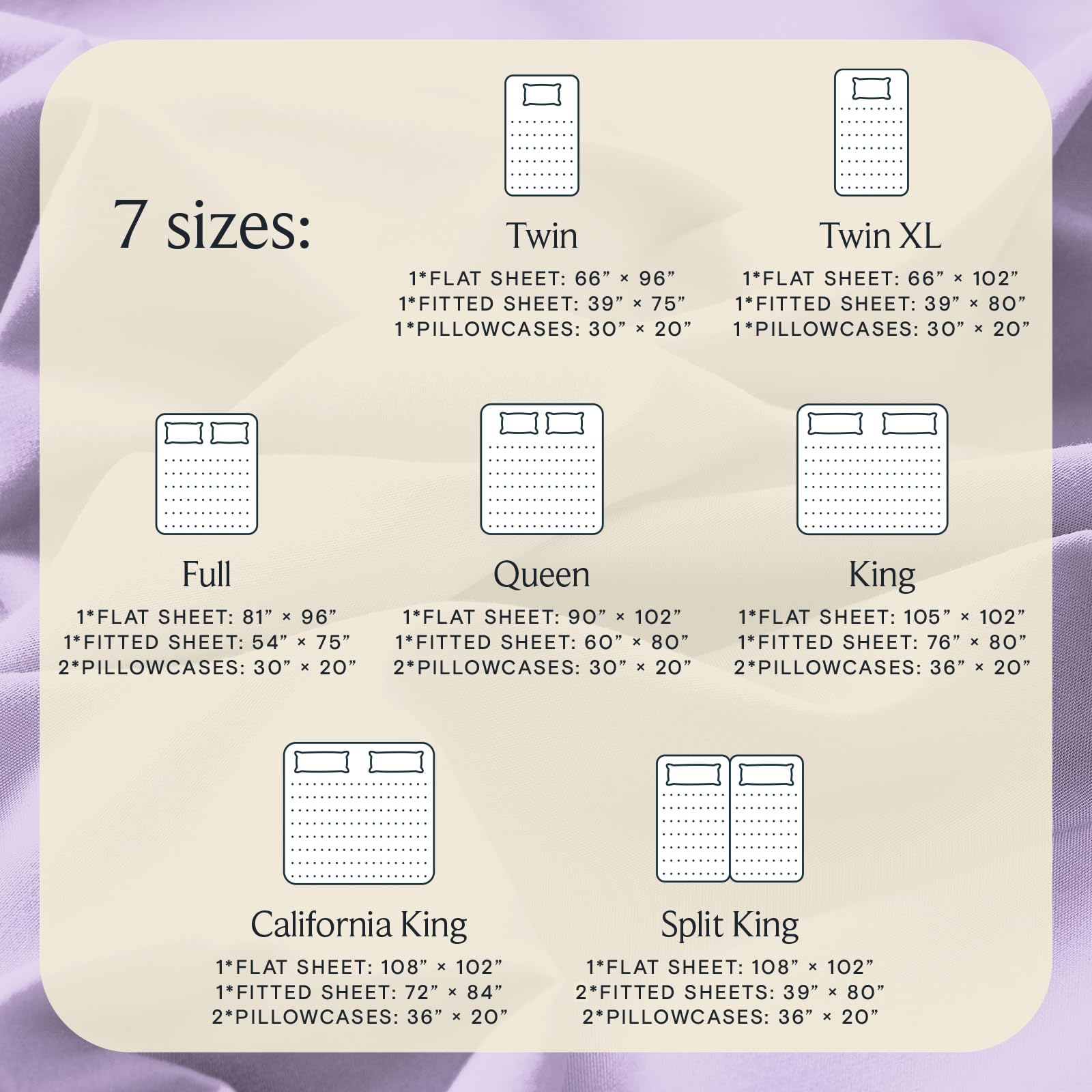 LuxClub wrinkle-free silky sheets keep your bed smooth