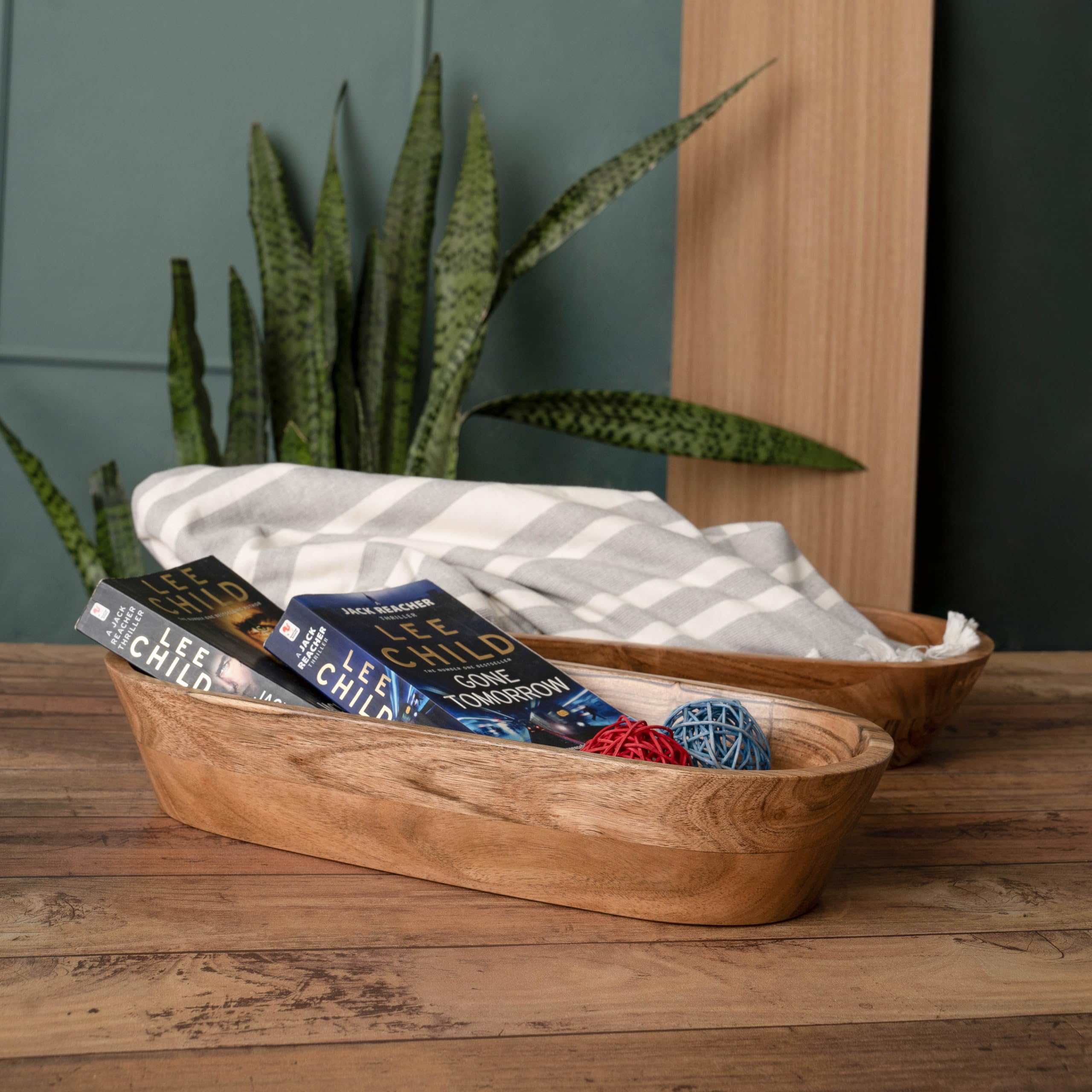 Luxe Designs gift-ready dough bowl is a thoughtful decor present.