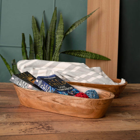 Luxe Designs gift-ready dough bowl is a thoughtful decor present.