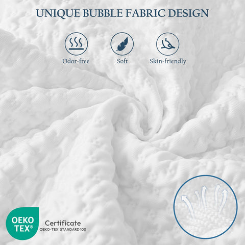 Luxe Linen CertiPUR-US certified pillow for safety and peace of mind