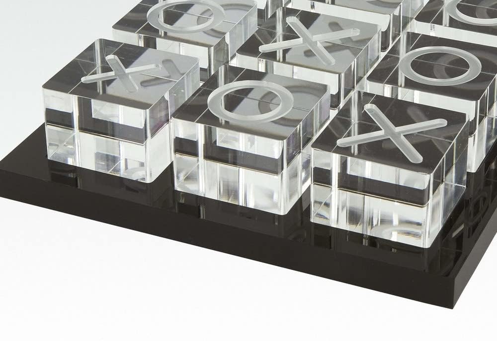 LuxLand Home large X and O pieces invite playful interaction on any surface.