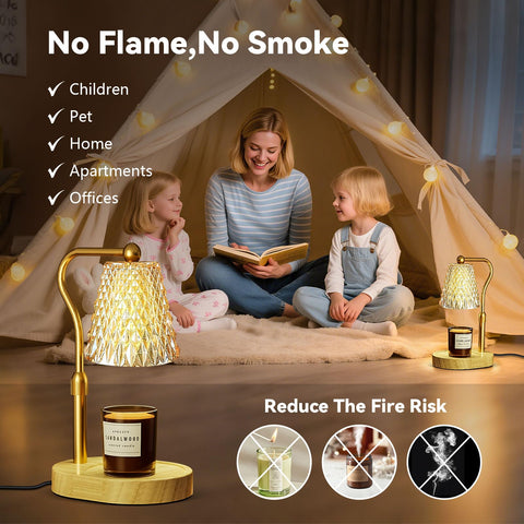 Luxmore gift-ready candle warmer lamp ideal for housewarming or holidays