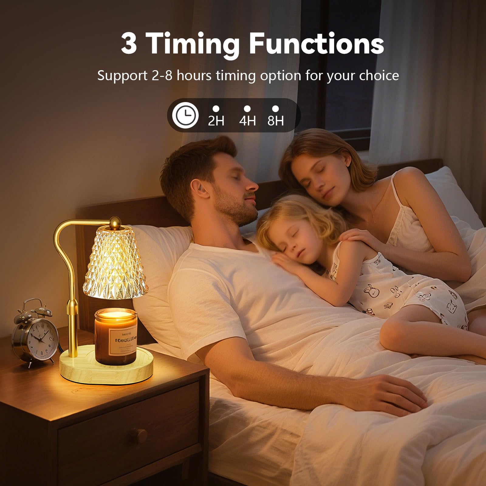 Luxmore safe flame-free design ideal for living rooms and kids