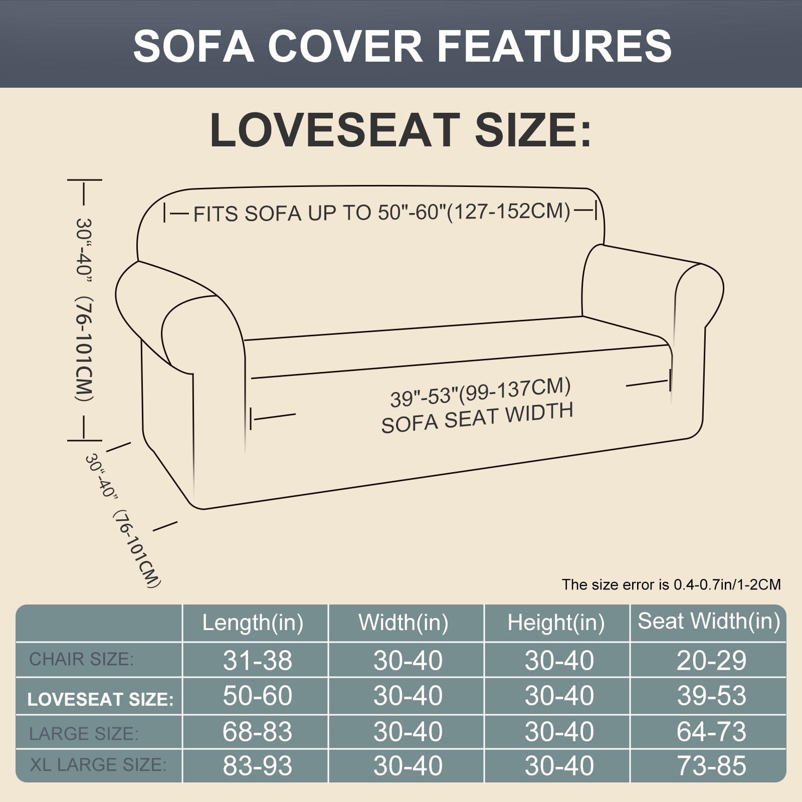 Luxshare Home chocolate slipcover on sofa refreshes decor and guards furniture