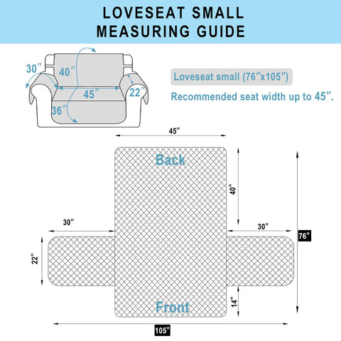 Luxshare Home measure guide image helps verify fit before purchase