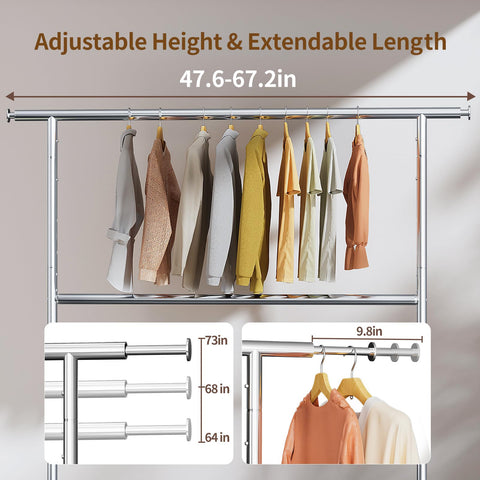 Luxspire rack bottom shelves illustrate convenient shoe and box storage.