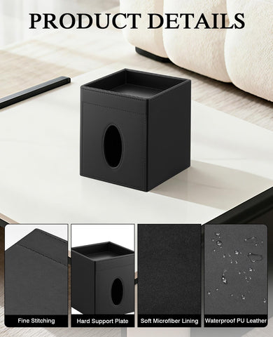 Luxspire tissue box cover with durable design and easy maintenance.