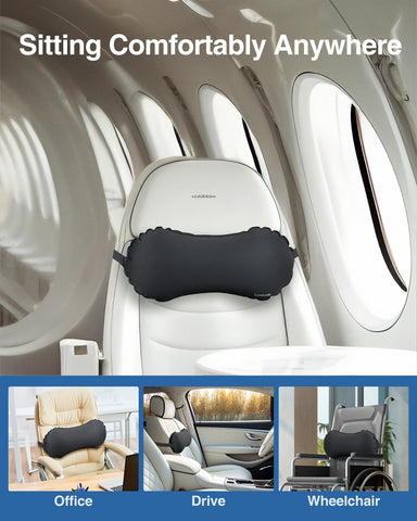 Luxtude compact travel size fits in your hand for portability