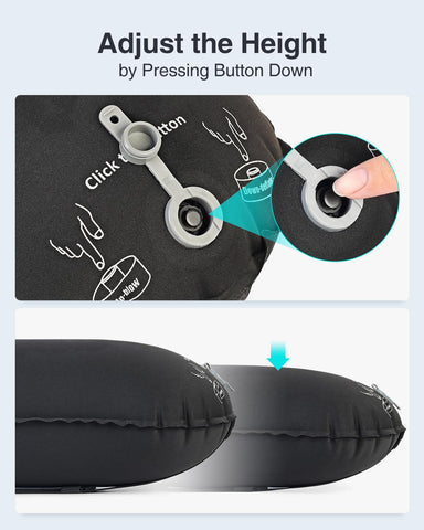 Luxtude crushed memory cotton filling supports the lower back