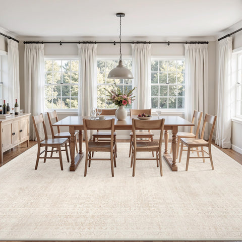 Luxturiy machine washable area rug simplifies cleaning with soft comfort.