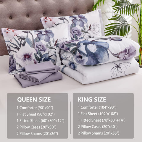 Luxudecor all-season bedding for year-round comfort
