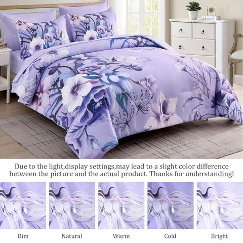 Luxudecor all-season microfiber fabric provides breathable warmth.