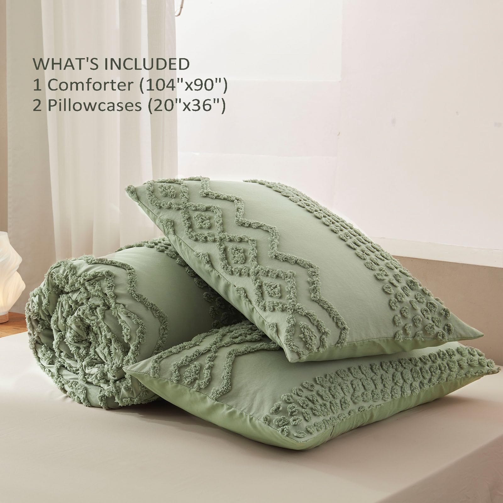Easy care: Luxudecor bedding is machine washable and quick to refresh.