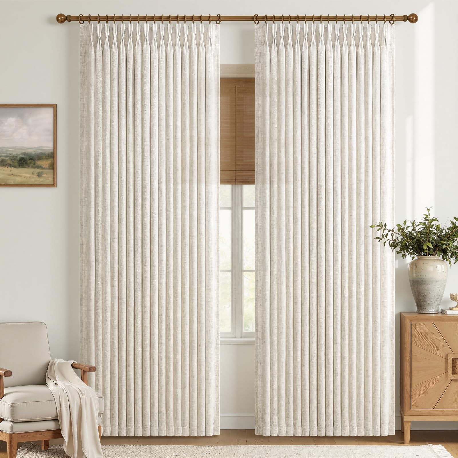 LuxuNap ready-made curtains are machine washable for simple care.