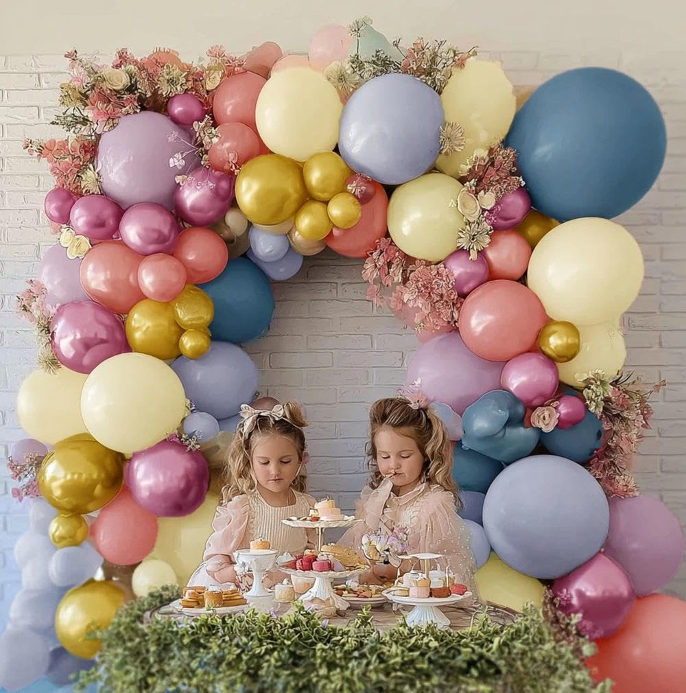 LUXURparty balloon strip tape helps build clean arches quickly