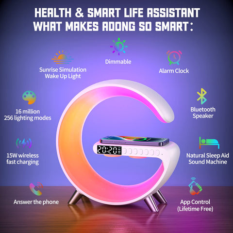 Luyfren lamp supports 16 million colors for mood lighting
