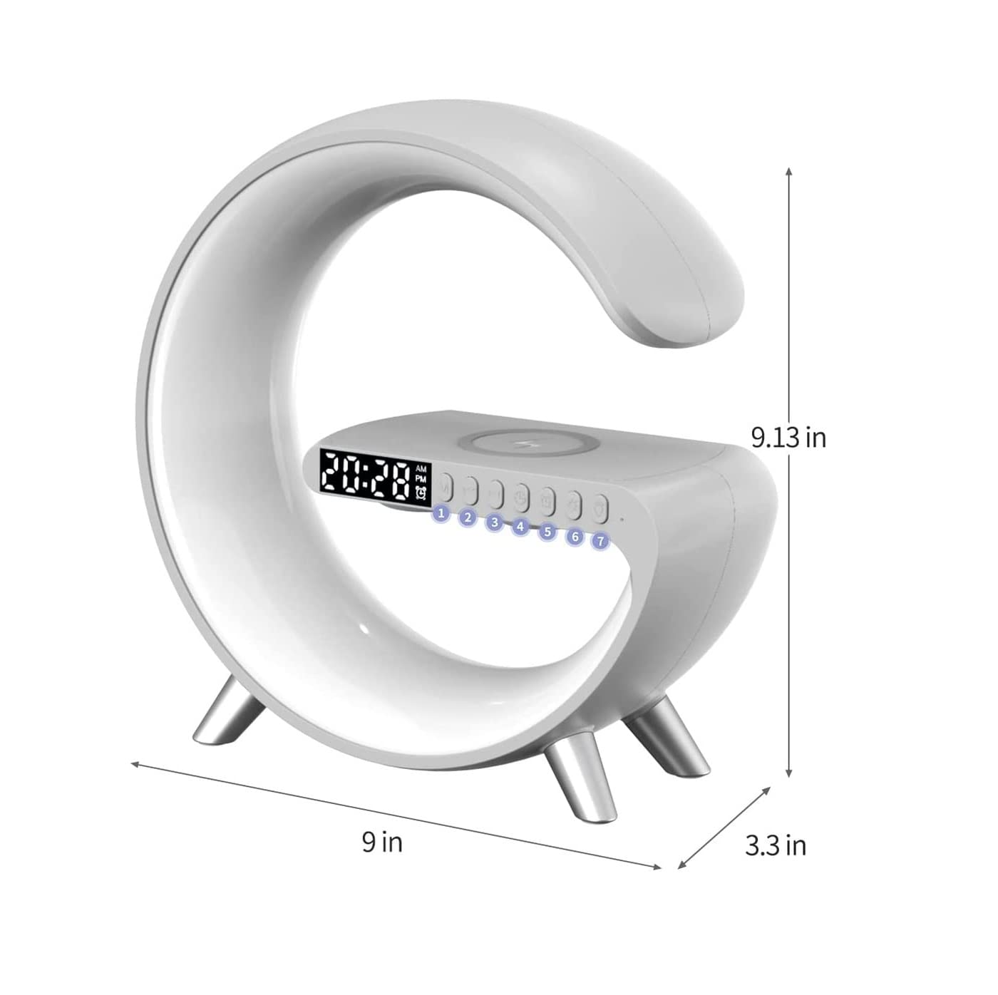 Luyfren lamp with 6mm tweeter and 36mm diaphragm for clear sound