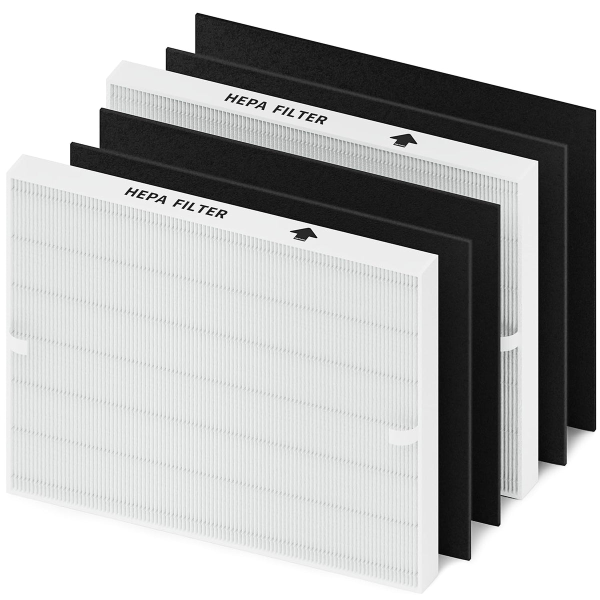 LUYWOFN AP-1512HH filter set packaging for easy replacement in Coway purifiers.