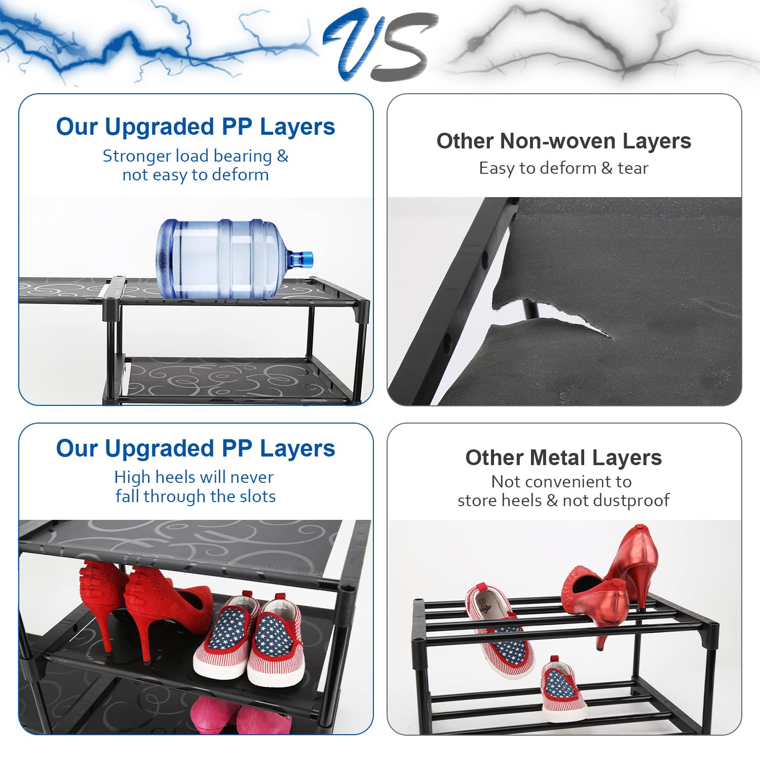 LVNIUS installation with rubber mallet ensures a stable, sturdy setup.
