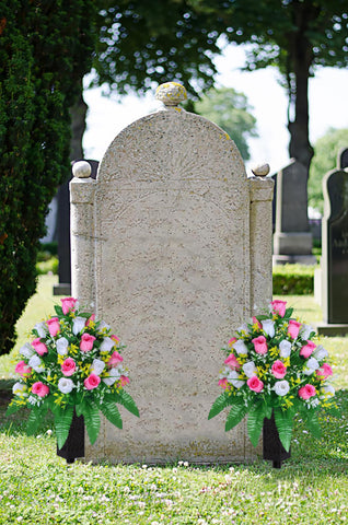 LVXINLI eighteen-and-a-half-inch bouquet height creates a prominent display
