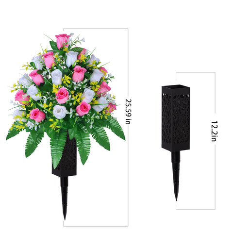 LVXINLI eleven-inch vases with foam ensure stable arrangement