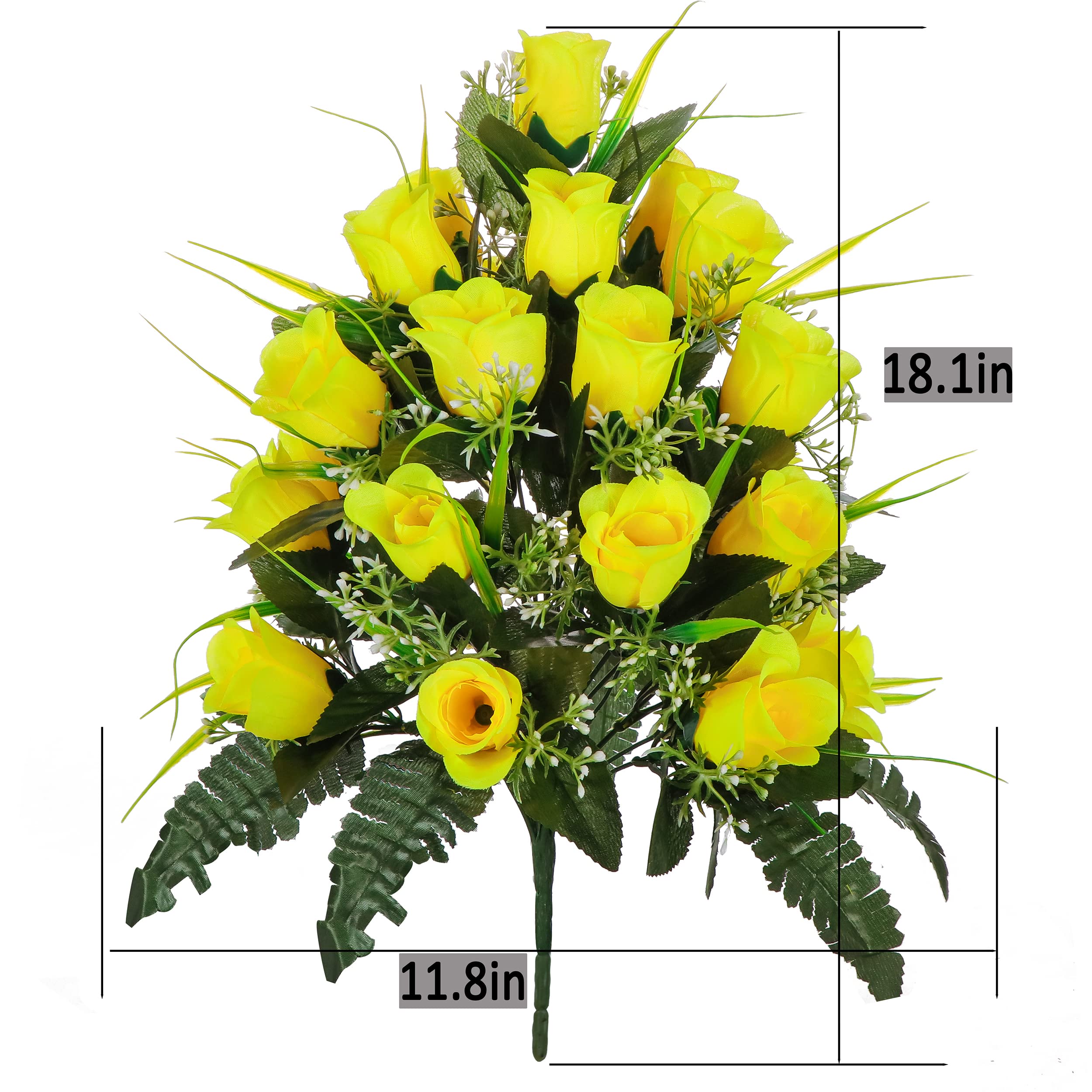LVXINLI zero maintenance artificial flowers stay vivid year-round