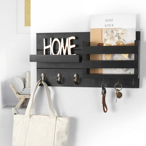 Lwenki dog leash and coat organizer keeps essentials ready by the door.