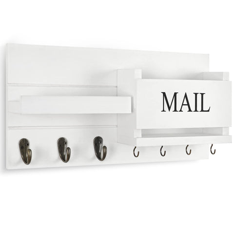Lwenki key holder hooks wall mount keeps keys and IDs handy by door
