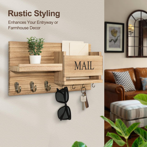 Lwenki rustic paulownia wood construction offers strength and subtle farmhouse charm.