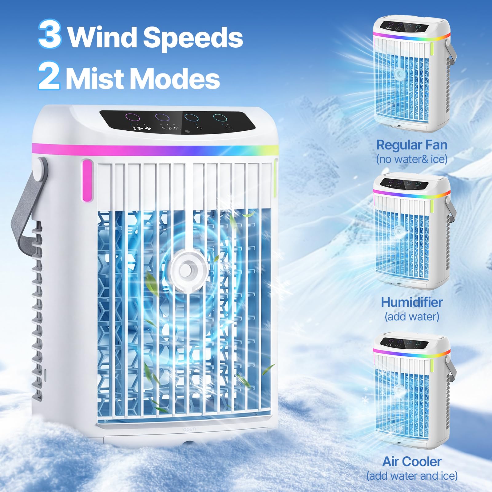 Lxbenpink 75-degree vent directs airflow exactly where needed.