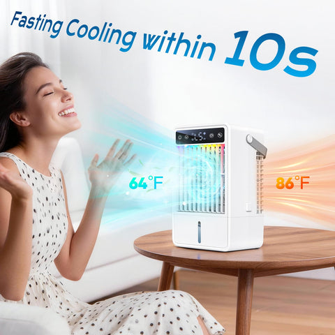 Lxbenpink portable AC remote control enables easy room-wide adjustments.