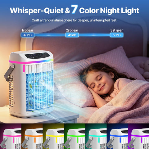Lxbenpink whisper-quiet operation is ideal for bedrooms and offices.