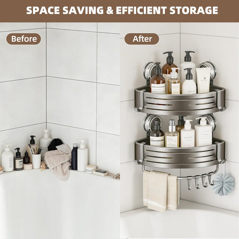 LxBrillxiant rust-proof aluminum resists humidity in bathrooms.